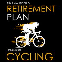 Retirement Plan On Cycling Cooling Performance Crew T-Shirt