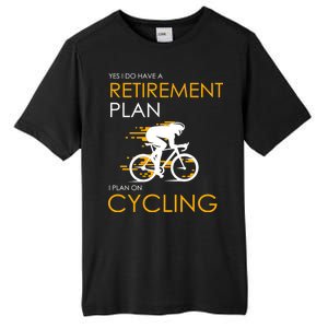 Retirement Plan On Cycling Tall Fusion ChromaSoft Performance T-Shirt