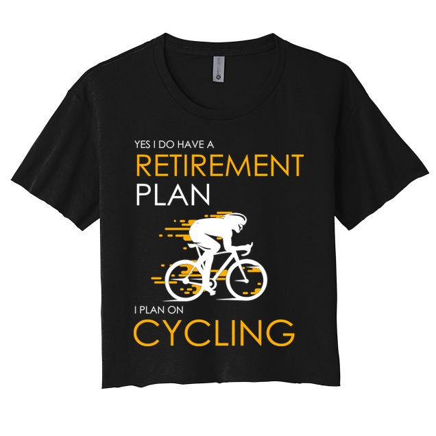 Retirement Plan On Cycling Crop Top