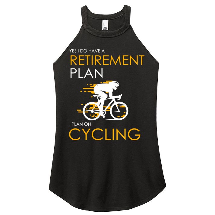 Retirement Plan On Cycling Women's Perfect Tri Rocker Tank