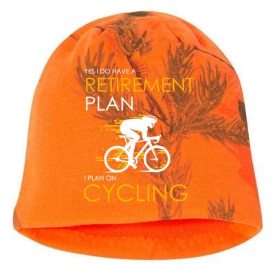 Retirement Plan On Cycling Kati - Camo Knit Beanie