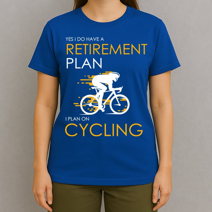 Retirement Plan On Cycling T-Shirt