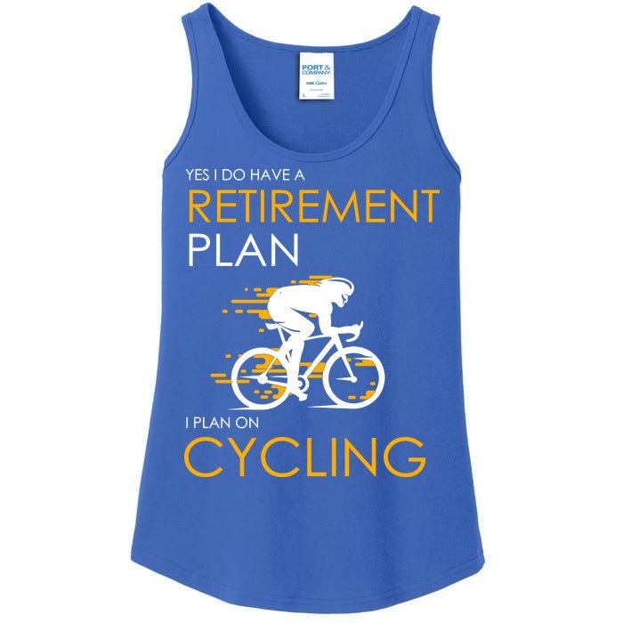 Retirement Plan On Cycling Ladies Essential Tank