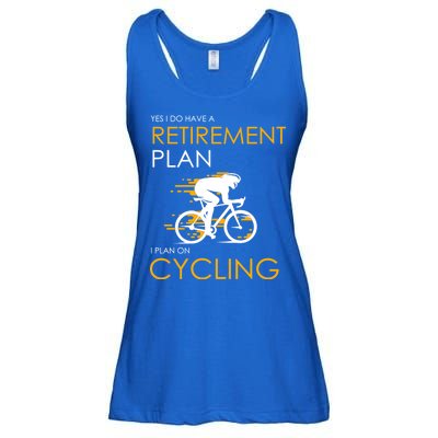 Retirement Plan On Cycling Ladies Essential Flowy Tank