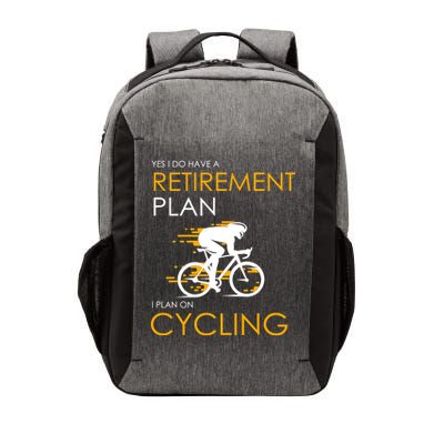 Retirement Plan On Cycling Vector Backpack