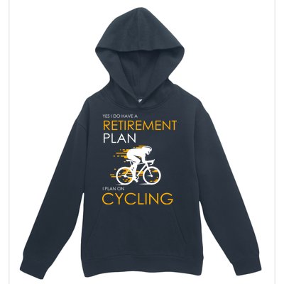 Retirement Plan On Cycling Urban Pullover Hoodie