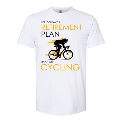 Retirement Plan On Cycling Softstyle® CVC T-Shirt