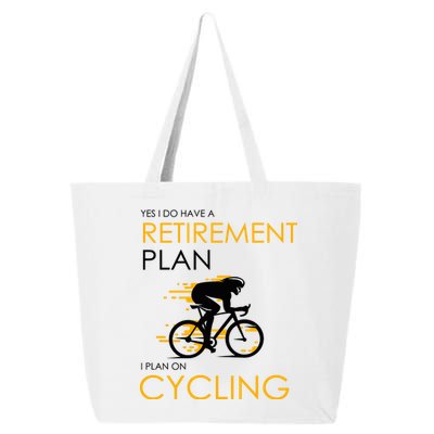 Retirement Plan On Cycling 25L Jumbo Tote