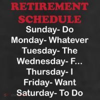 Retirement Schedule 11oz C Handle Ceramic Mug