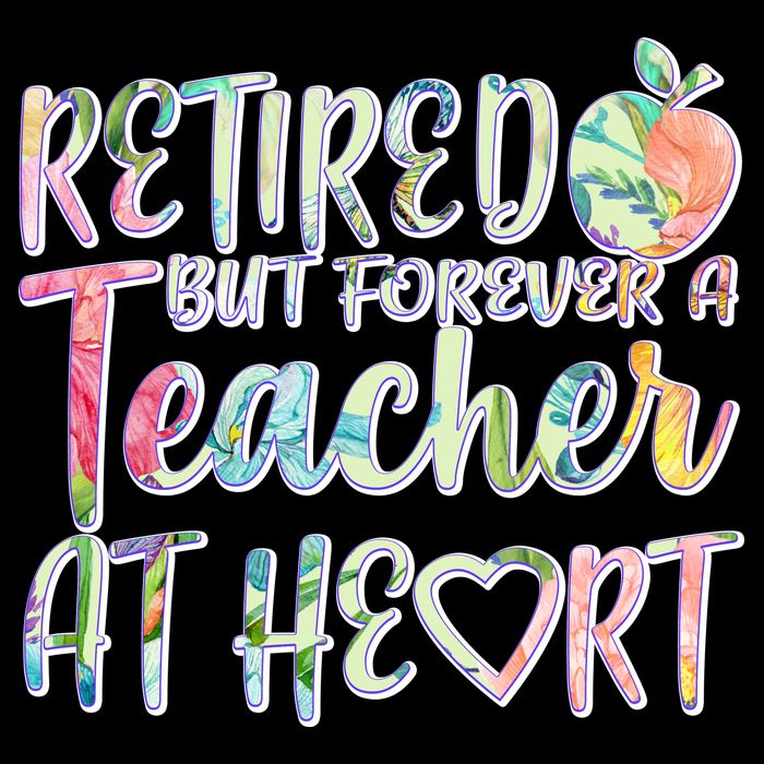 Retried But Forever A Teacher At Heart Impact Tech Backpack