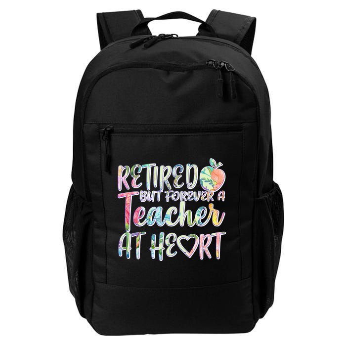 Retried But Forever A Teacher At Heart Backpack