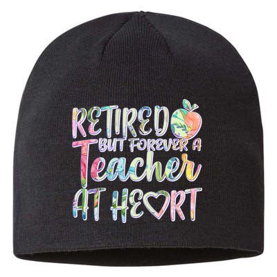 Retried But Forever A Teacher At Heart Sustainable Beanie