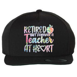 Retried But Forever A Teacher At Heart Wool Snapback Cap