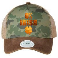 Retro 0% Irish Clover St Patrack's Day Legacy Tie Dye Trucker Hat