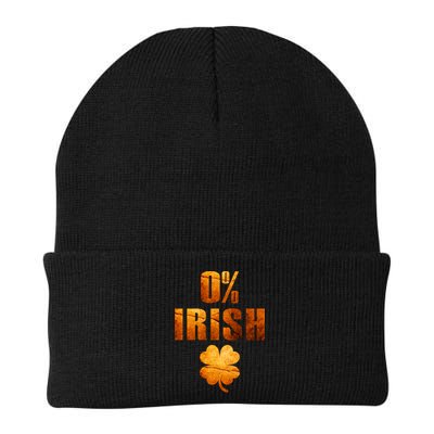 Retro 0% Irish Clover St Patrack's Day Beanie