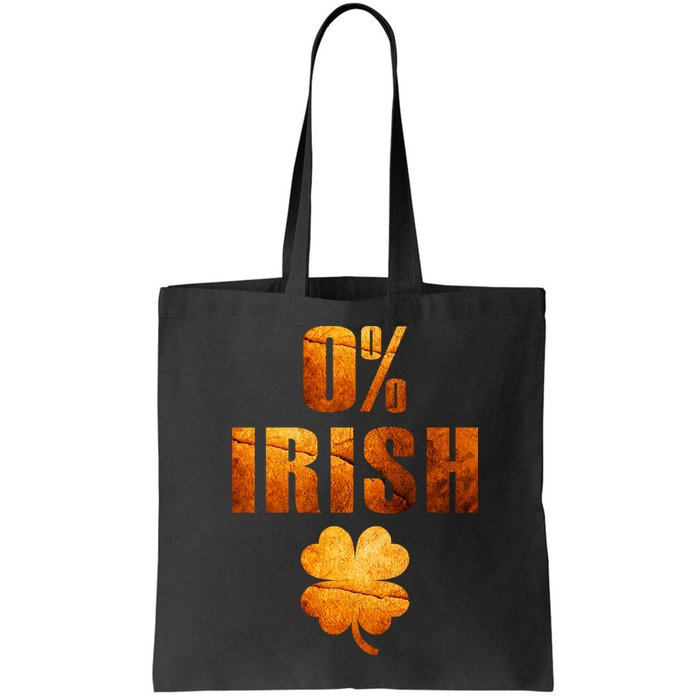 Retro 0% Irish Clover St Patrack's Day Bag