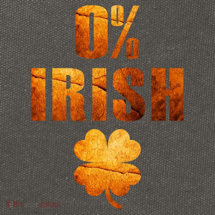 Retro 0% Irish Clover St Patrack's Day Cotton Canvas Backpack