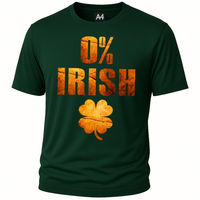 Retro 0% Irish Clover St Patrack's Day Performance Shirt