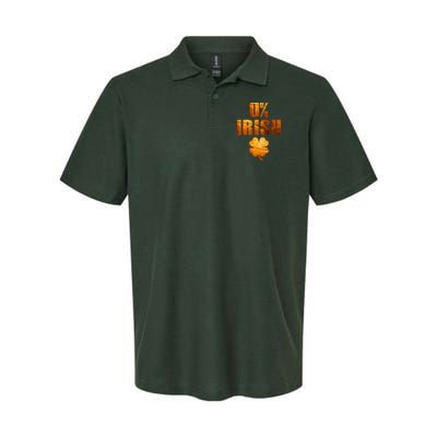 Retro 0% Irish Clover St Patrack's Day Polo