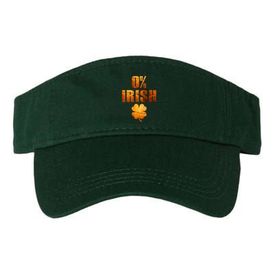Retro 0% Irish Clover St Patrack's Day Visor