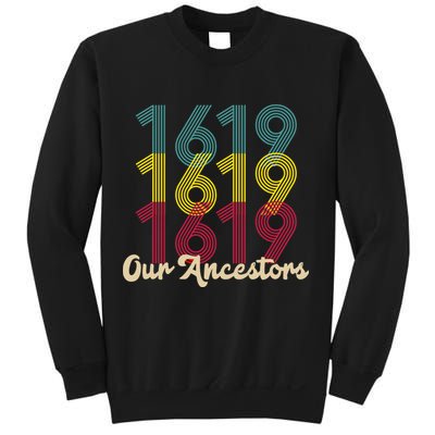 Retro 1619 Our Ancestors  Sweatshirt