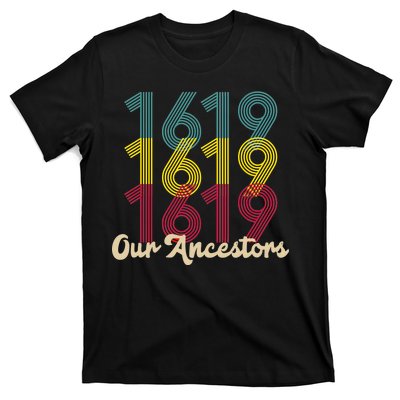 Retro 1619 Our Ancestors  T-Shirt