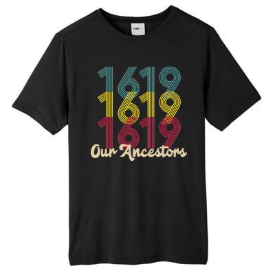 Retro 1619 Our Ancestors  Tall Fusion ChromaSoft Performance T-Shirt