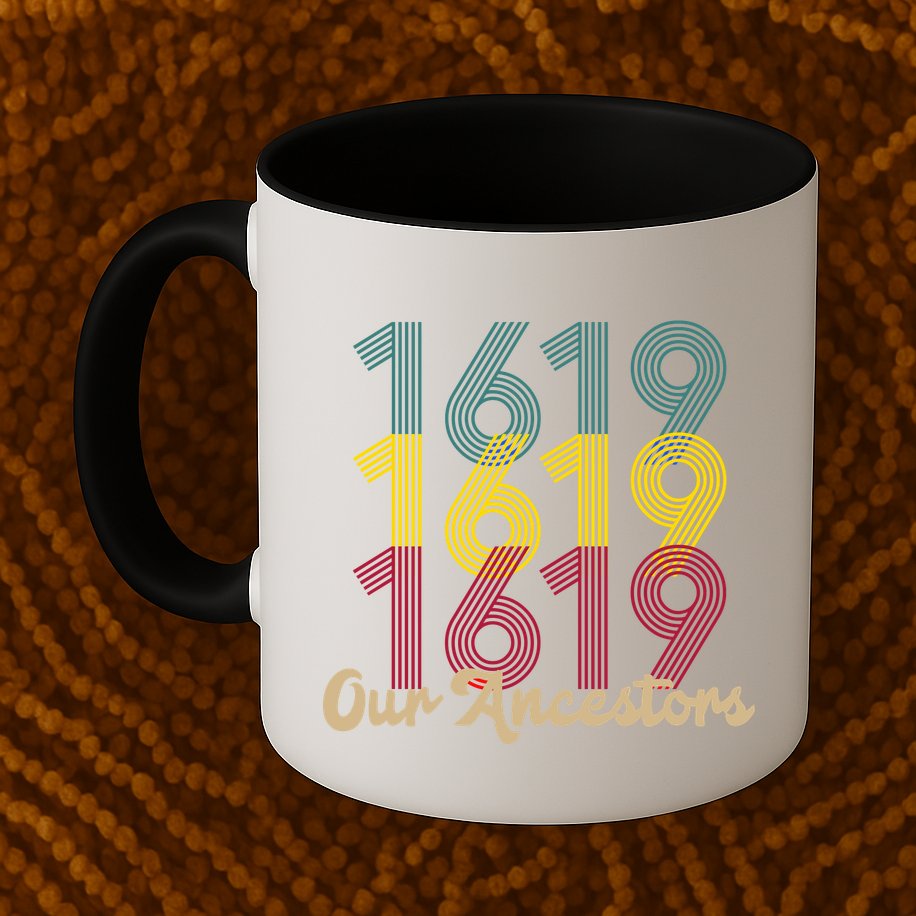 Retro 1619 Our Ancestors  Mug
