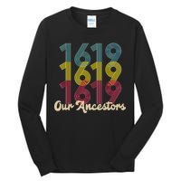 Retro 1619 Our Ancestors  Tall Long Sleeve T-Shirt