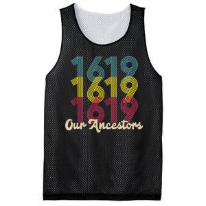 Retro 1619 Our Ancestors  Mesh Reversible Basketball Jersey Tank