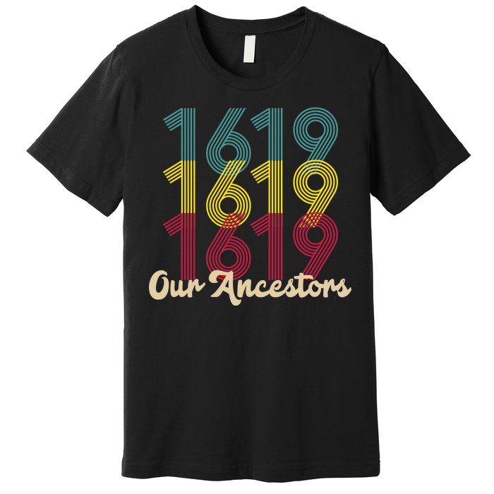 Retro 1619 Our Ancestors  Premium T-Shirt