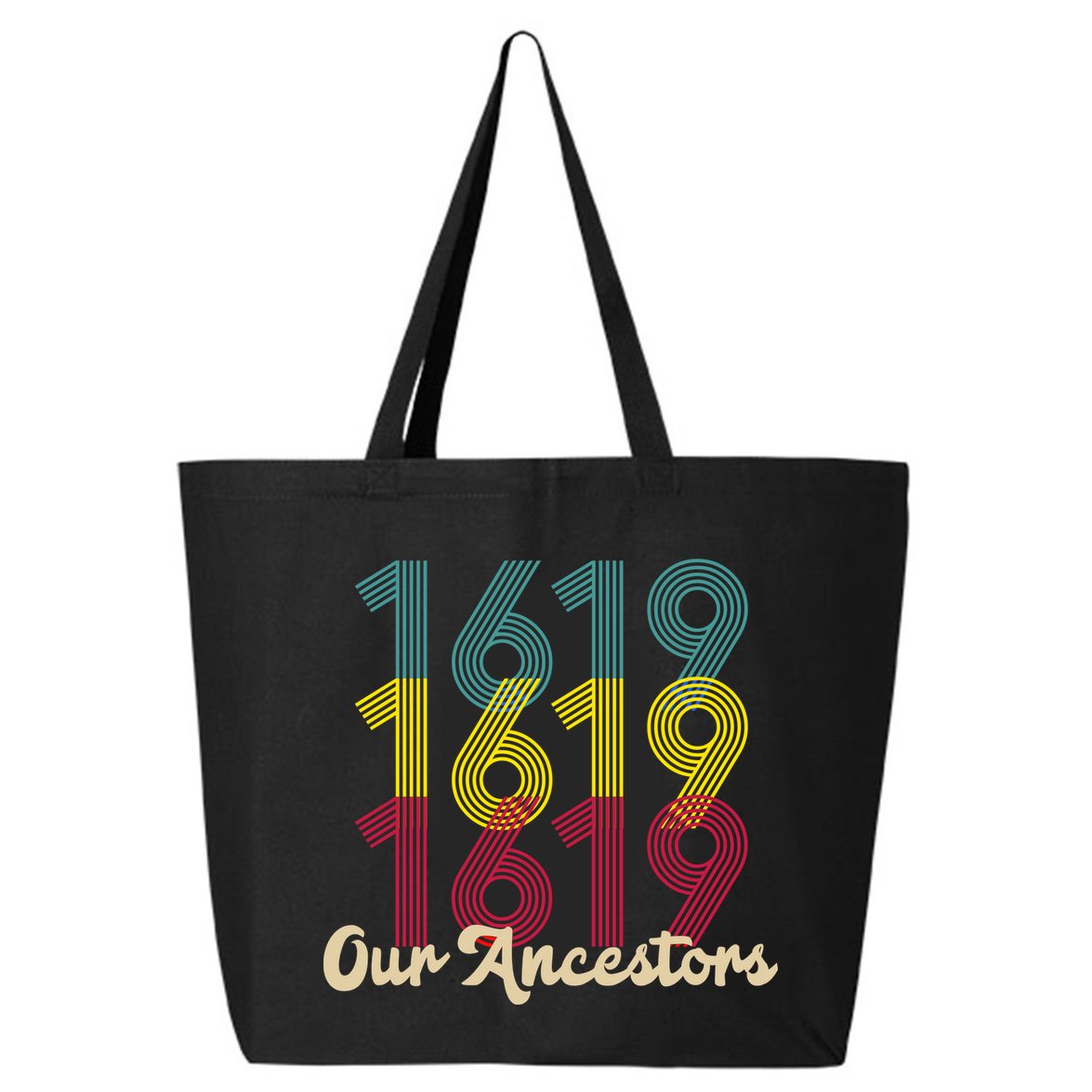 Retro 1619 Our Ancestors  25L Jumbo Tote