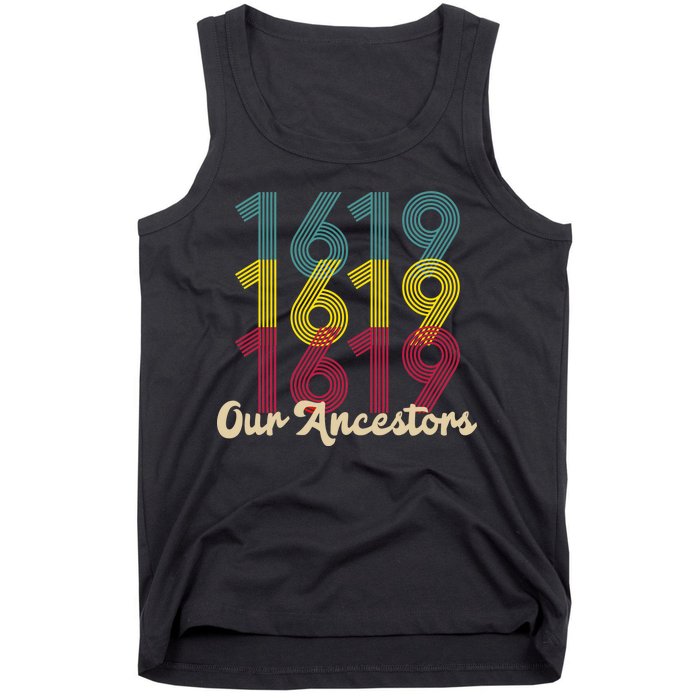 Retro 1619 Our Ancestors  Tank Top