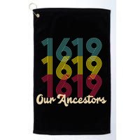Retro 1619 Our Ancestors  Golf Towel