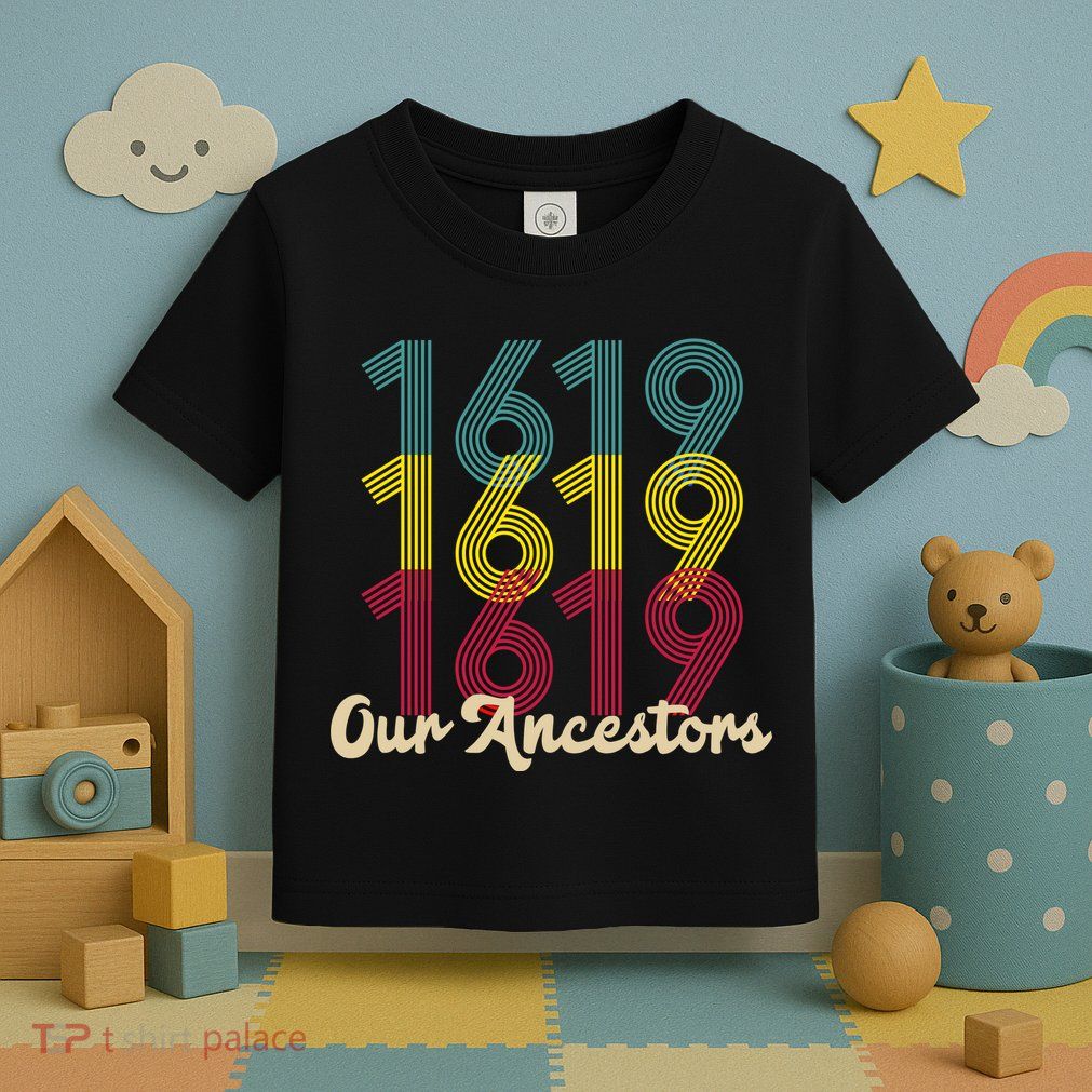 Retro 1619 Our Ancestors  Toddler T-Shirt