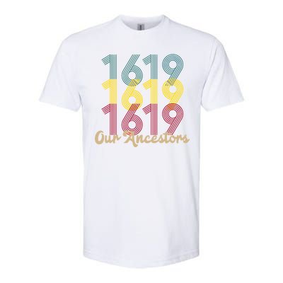 Retro 1619 Our Ancestors  Softstyle CVC T-Shirt