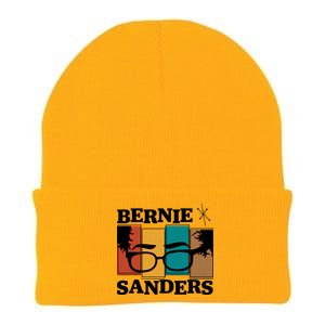 Retro 50's Bernie Sanders Logo Knit Cap Winter Beanie