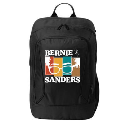 Retro 50's Bernie Sanders Logo City Backpack