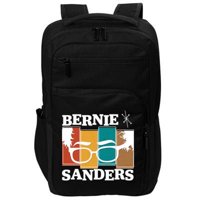 Retro 50's Bernie Sanders Logo Impact Tech Backpack