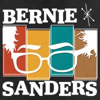 Retro 50's Bernie Sanders Logo 11oz C Handle Ceramic Mug