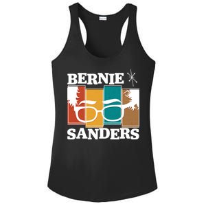 Retro 50's Bernie Sanders Logo Ladies PosiCharge Competitor Racerback Tank