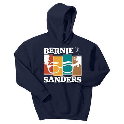 Retro 50's Bernie Sanders Logo Kids Hoodie