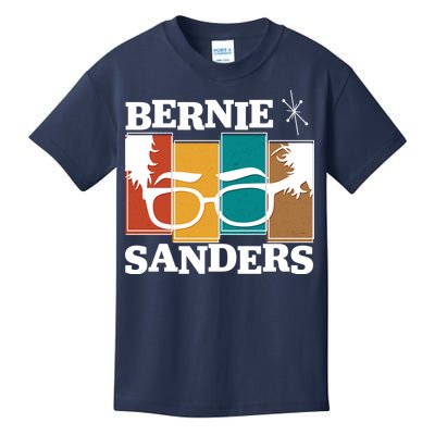 Retro 50's Bernie Sanders Logo Kids T-Shirt