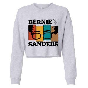 Retro 50's Bernie Sanders Logo Cropped Pullover Crew