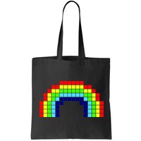 Retro 8 Bit Rainbow Bag