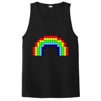 Retro 8 Bit Rainbow PosiCharge Competitor Tank