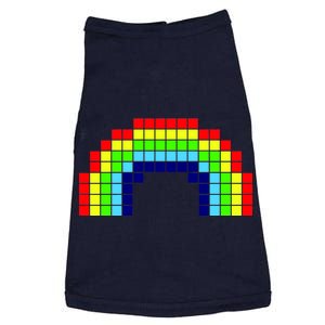 Retro 8 Bit Rainbow Doggie Tank