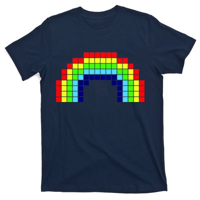 Retro 8 Bit Rainbow T-Shirt