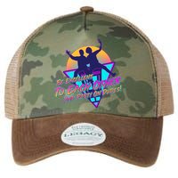 Retro 80's Bill And Ted Be Excellent to Each Other Party On Dudes! Legacy Tie Dye Trucker Hat