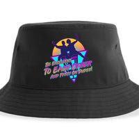 Retro 80's Bill And Ted Be Excellent to Each Other Party On Dudes! Sustainable Bucket Hat
